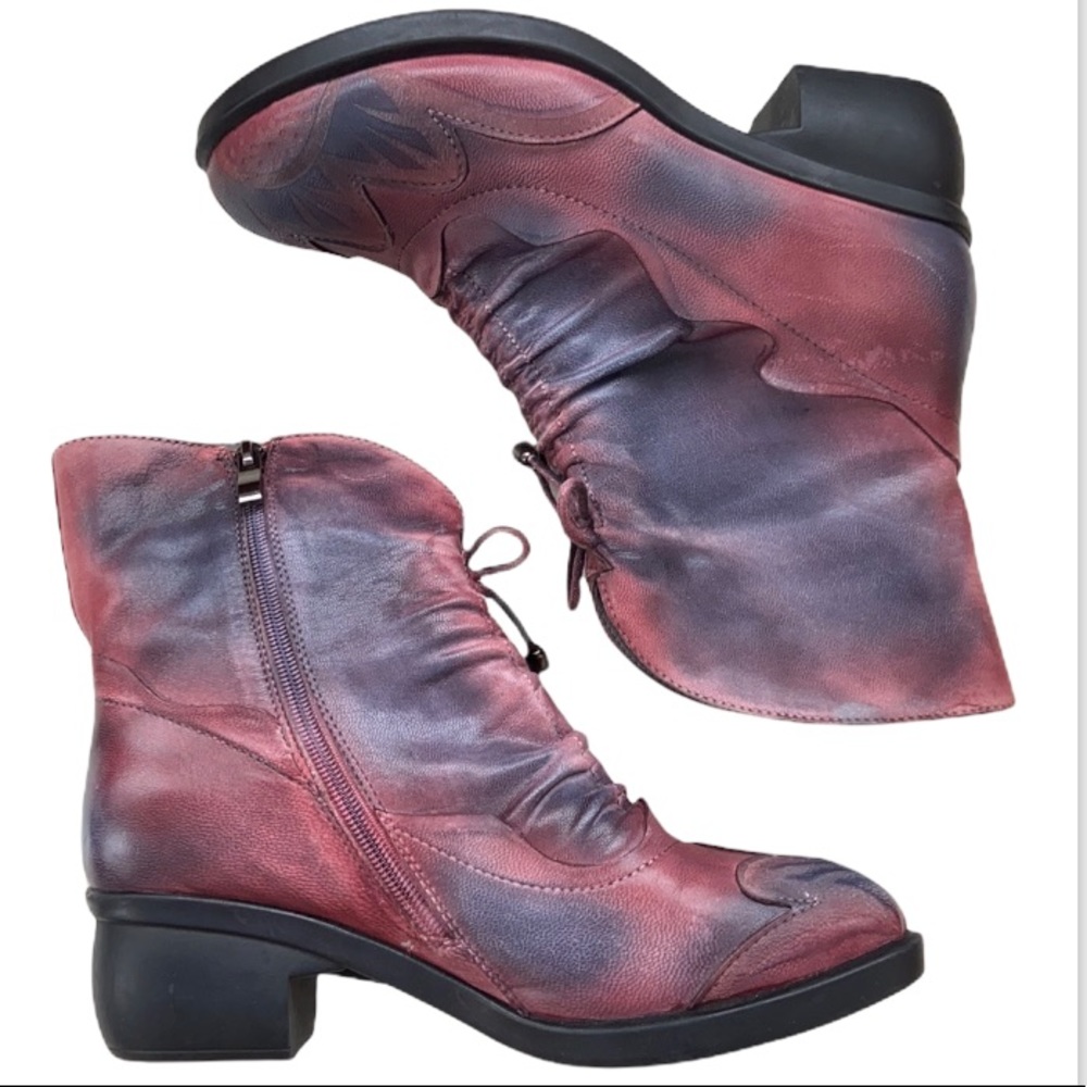 EUC Socofy leather boots